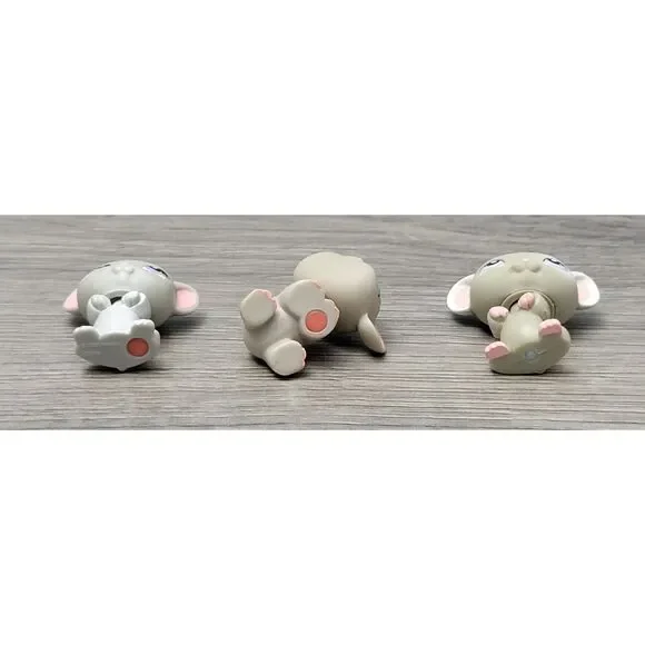 Hasbro Set of 3 Littlest Pet Shop Collectible Figurines Miscellaneous Mice - Picture 5 of 7